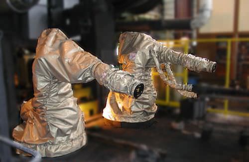 Funda de protección para robots de forjado - TIFFON-GREEN  - ASP - estanca / a medida / para el mecanizado de metales