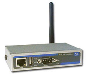 Convertidor RS232 - NetCom Plus 123 WLAN  - VSCom Germany - Ethernet / RS-485 / RS422