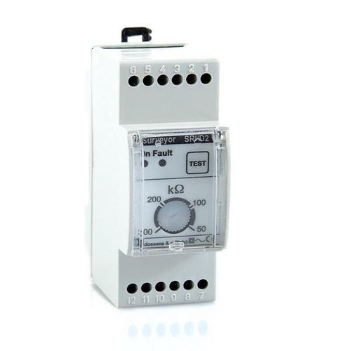 Aparato de control de aislamiento para red AC - SRI/D2 - DOSSENA - para sistema trifásico / para red BT / para redes eléctricas monofásicas
