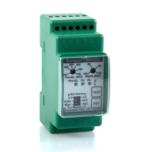 Aparato de control de aislamiento para red AC - SRI3/D2 - DOSSENA - DC / AC/DC / para sistema trifásico
