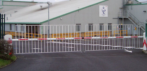 Barrera de estacionamiento - FB - FRONTIER PITTS FRANCE - de seguridad / levadiza / de aluminio