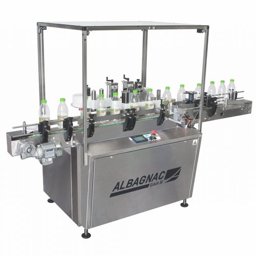 Máquina de etiquetado automática - GAIA - Albagnac - para botellas / de latas / para detección de fallos
