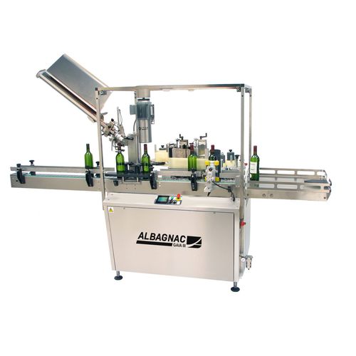 Etiquetadora automática - GAIA III VIN TRANQUILLE - Albagnac - para botellas / para la industria del vino / con sistema de capsulado
