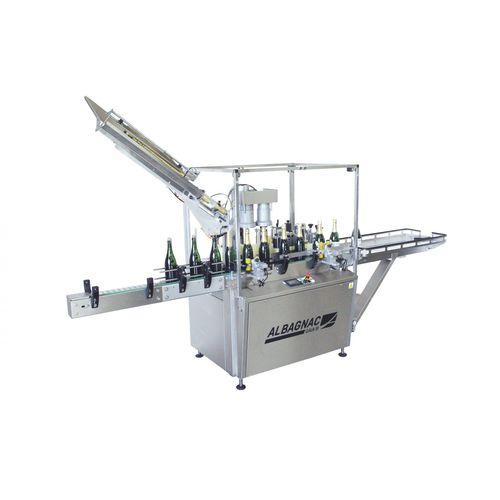 Etiquetadora automática - GAIA MIXTE - Albagnac - para botellas / para aplicación en el lateral del producto / para la industria del vino