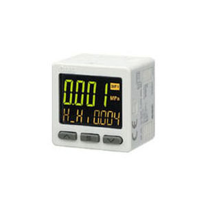 Presostato con visualizador digital - ZSE20(F)  - SMC  - electrónico / de vacío / PNP