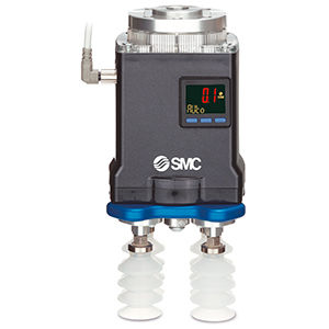 Prensor eléctrico - ZXPE5 series - SMC  - blando / de 2 mandíbulas / de vacío