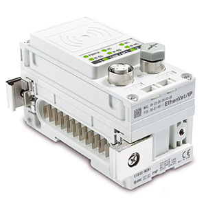 Distribuidor hidráulico de cajón - EXW1 - SMC  - de control asistido / compacto / modular
