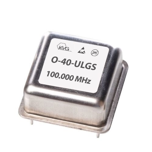 Oscilador OCXO - O-40-ULGS - KVG Quartz Crystal Technology GmbH - electrónico / HF / de ruido ultrabajo