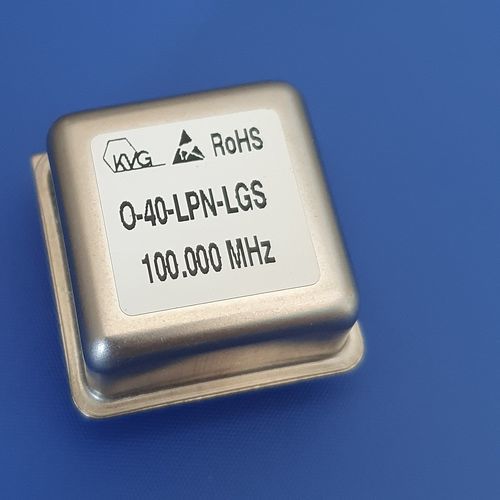 Oscilador OCXO - O-40CXXXXXX1-LPN-LGS - KVG Quartz Crystal Technology GmbH - electrónico / de bajo nivel de ruido de fase / con baja sensibilidad G