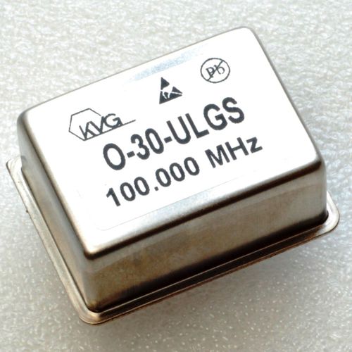 Oscilador OCXO - O-30-ULGS - KVG Quartz Crystal Technology GmbH - electrónico / de bajo nivel de ruido de fase / con muy baja sensibilidad (g)