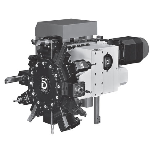 Torreta de herramientas de disco - TMY-BR (BA) Series - Duplomatic Automation - axial / radial / con eje