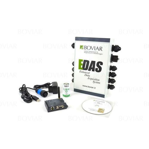 Central de adquisición de datos de temperatura - EDAS - BOVIAR SRL - multicanal / montado en superficie / programable