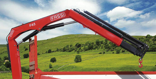 Grúa montada sobre camión - F65B.0 series - Fassi gru S.p.A - de mástil / de elevación / de carga