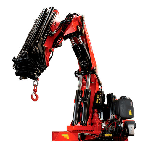 Grúa montada sobre camión - F1950RA he-dynamic - Fassi gru S.p.A - de mástil / todoterreno / para altas cargas