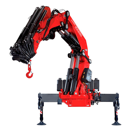 Grúa para altas cargas - F2150RA xhe-dynamic - Fassi gru S.p.A - montada sobre camión / de mástil / todoterreno