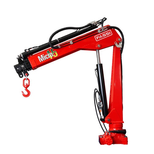 Grúa montada sobre camión - M15A series - Fassi gru S.p.A - de mástil / de elevación / de transporte