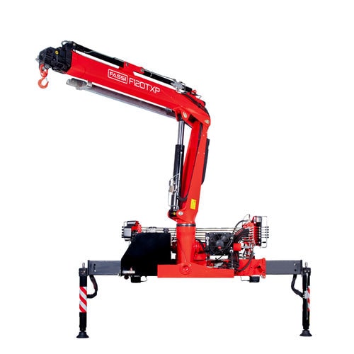 Grúa montada sobre camión - F120ATXP series - Fassi gru S.p.A - de mástil / todoterreno / de mantenimiento