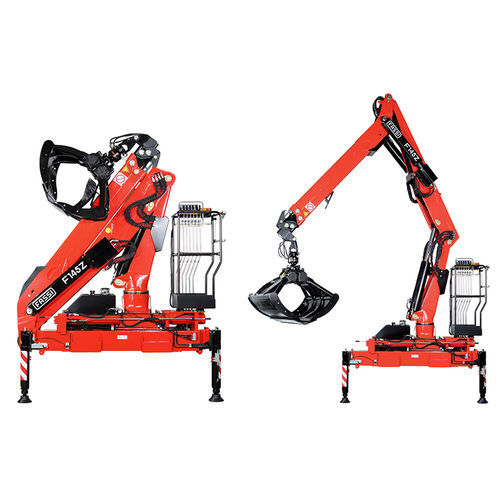 Grúa montada sobre camión - F145AZ - Fassi gru S.p.A - de mástil / para obra / de elevación