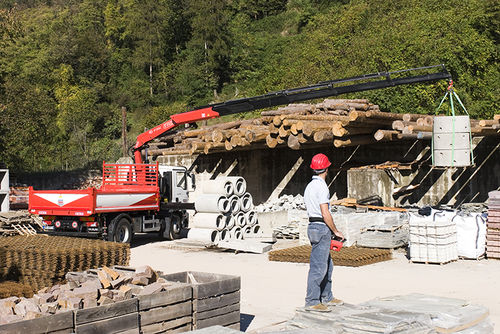 Grúa montada sobre camión - F120B.2 e-dynamic  - Fassi gru S.p.A - telescópica / para obra / forestal