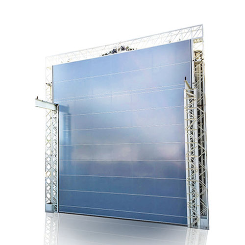 Puerta para puente grúa - SHIPYARDDOOR (Hangar Door | High Speed Door) - apilable / de acero / de tejido