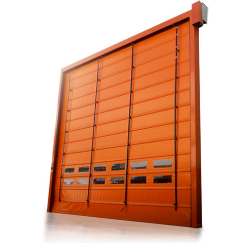 Puerta rápida - SHIPYARDDOOR (Hangar Door | High Speed Door) - apilable / de acero / de tejido