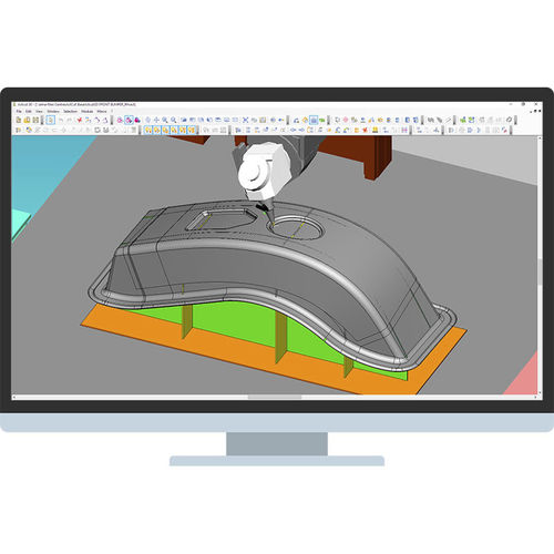 Software de programación - Almacam Space Cut - ALMA - CAD CAM / de corte / de robots