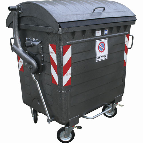 Contenedor de residuos de metal - GRA-200BSC - GRECO-ECOLOGY - para residuos urbanos / para papel / para material plástico