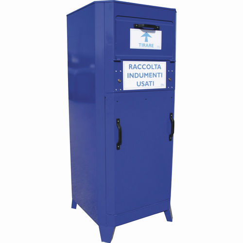 Contenedor para recogida selectiva - GRA-ABT series - GRECO-ECOLOGY - de metal / reutilizable