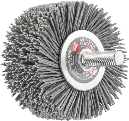 Cepillo circular - G100D - SIT Società Italiana Tecnospazzole - de limpieza / de nailon / para broca
