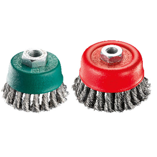Cepillo circular trenzado - TZ series - SIT Società Italiana Tecnospazzole - de limpieza / apriete para el proceso de amolado / de acero inoxidable