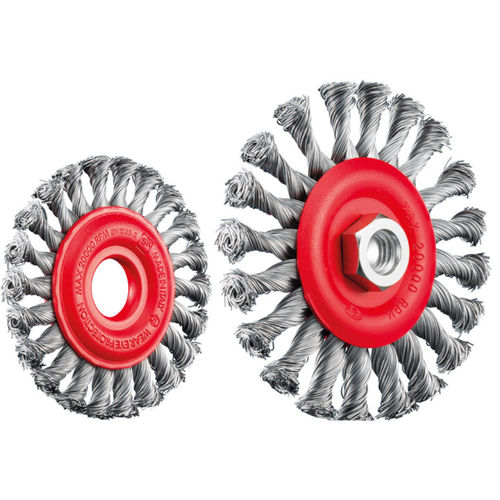 Cepillo circular trenzado - U series - SIT Società Italiana Tecnospazzole - de acabado / de limpieza / de desbastado