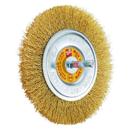 Cepillo circular - GG102 - SIT Società Italiana Tecnospazzole - de limpieza / de acero / para broca