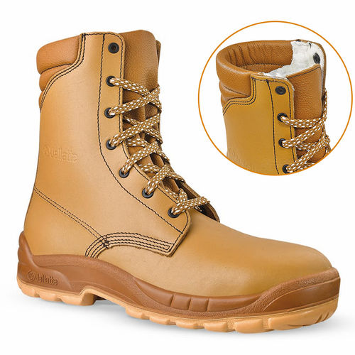 Botas de seguridad para uso industrial - JALOSBERN WINTER STEEL SAS - JALLATTE - antiperforación / contra el frío / de cuero