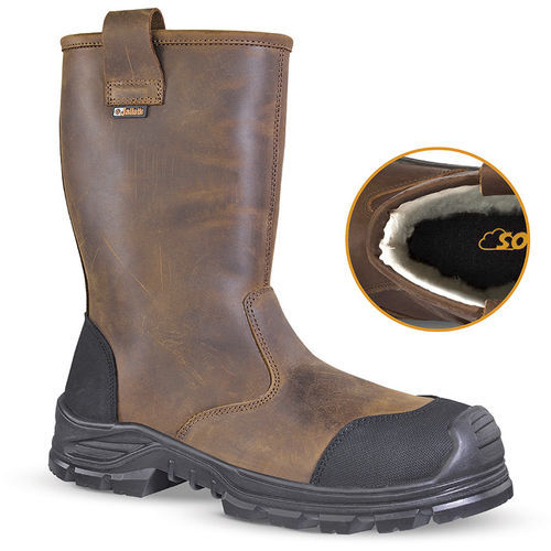 Botas de seguridad para uso industrial - JALCYPRESS SAS - JALLATTE - antiabrasiones / de cuero / S3