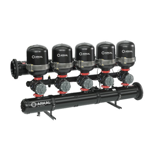 Sistema de filtración de disco - 4" Spin Klin™ Galaxy - Amiad Water Systems - para agua / para el riego / automático