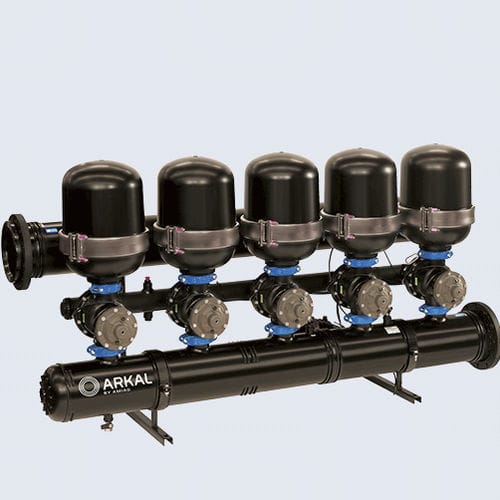 Sistema de filtración de disco - 4″ Spin Klin™ Galaxy - Amiad Water Systems - para agua / automático / compacto