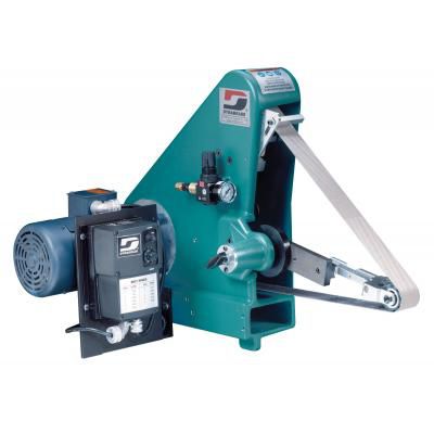 Rectificadora plana - 64861 - DYNABRADE Europe - para chapa metálica / controlada por PLC / de velocidad variable