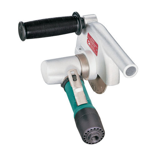 Amoladora motosierra de mano - 52436 - DYNABRADE Europe - neumática / con aspiración / escape trasero