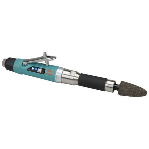 Amoladora neumática - 52722 - DYNABRADE Europe - recta / escape trasero / industrial