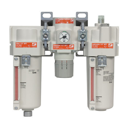 Filtro regulador lubricador de aire - 10690 - DYNABRADE Europe - de cartucho / a presión / para herramientas neumáticas