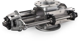 Válvula rotativa para transporte neumático - MD series - ACS Valves - para sanitario / zócalo redondo