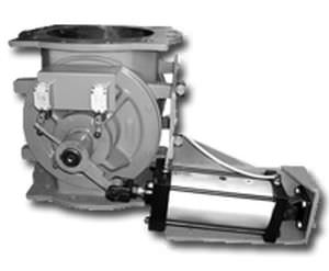 Válvula rotativa para transporte neumático - CI-RPV series - ACS Valves - para material a granel / zócalo cuadrado