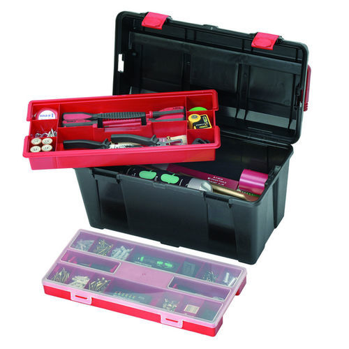 Caja de herramientas de polipropileno - B102P - PENTA ESP - con asas