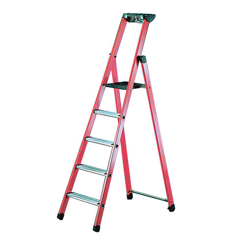 Escalera de tijera estacionaria - TE32 - PENTA ESP - de fibra de vidrio / 5 peldaños