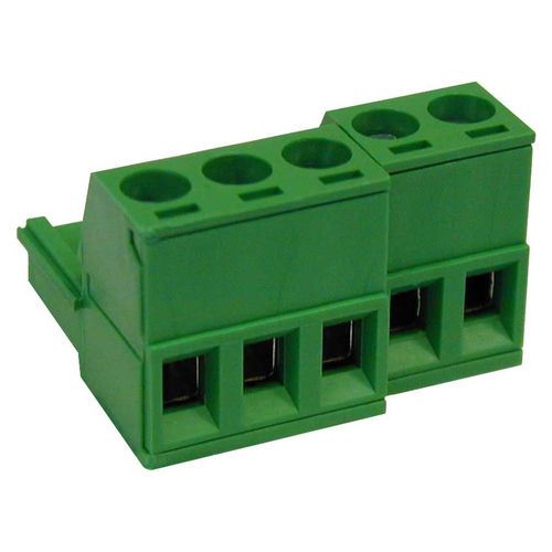 Conector de alimentación eléctrica - SHxx-5,08-M series - Euroclamp - hembra / enchufable / 2 polos