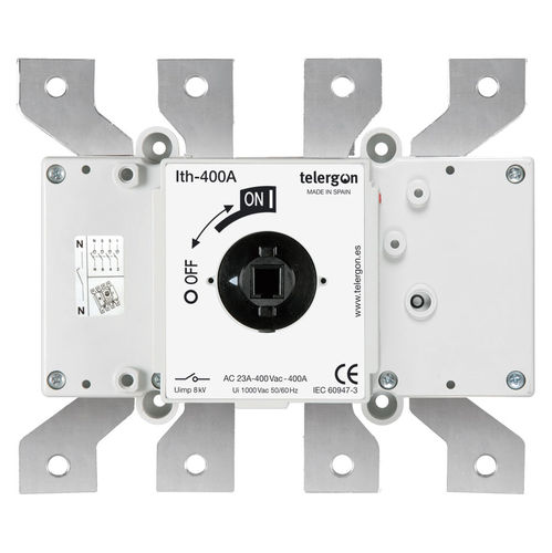 Interruptor seccionador 4 polos - S5-0125 - Telergon - 3 polos / industrial