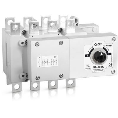 Conmutador inversor manual - S5F25003PS0 series - Telergon - para barra colectora / 3 polos / 4 polos