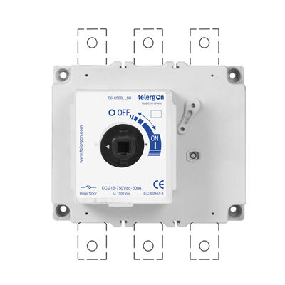Interruptor seccionador unipolar - S6-0200__S0 - Telergon - 2 polos / DC / industrial