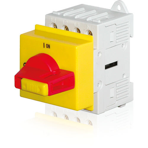 Interruptor seccionador 4 polos - ZBK125SMAHN1A - Telergon - 3 polos / modular / en riel DIN