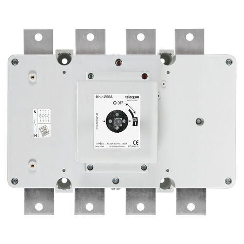 Interruptor seccionador motorizado - S5-16003 - Telergon - 4 polos / 3 polos / industrial